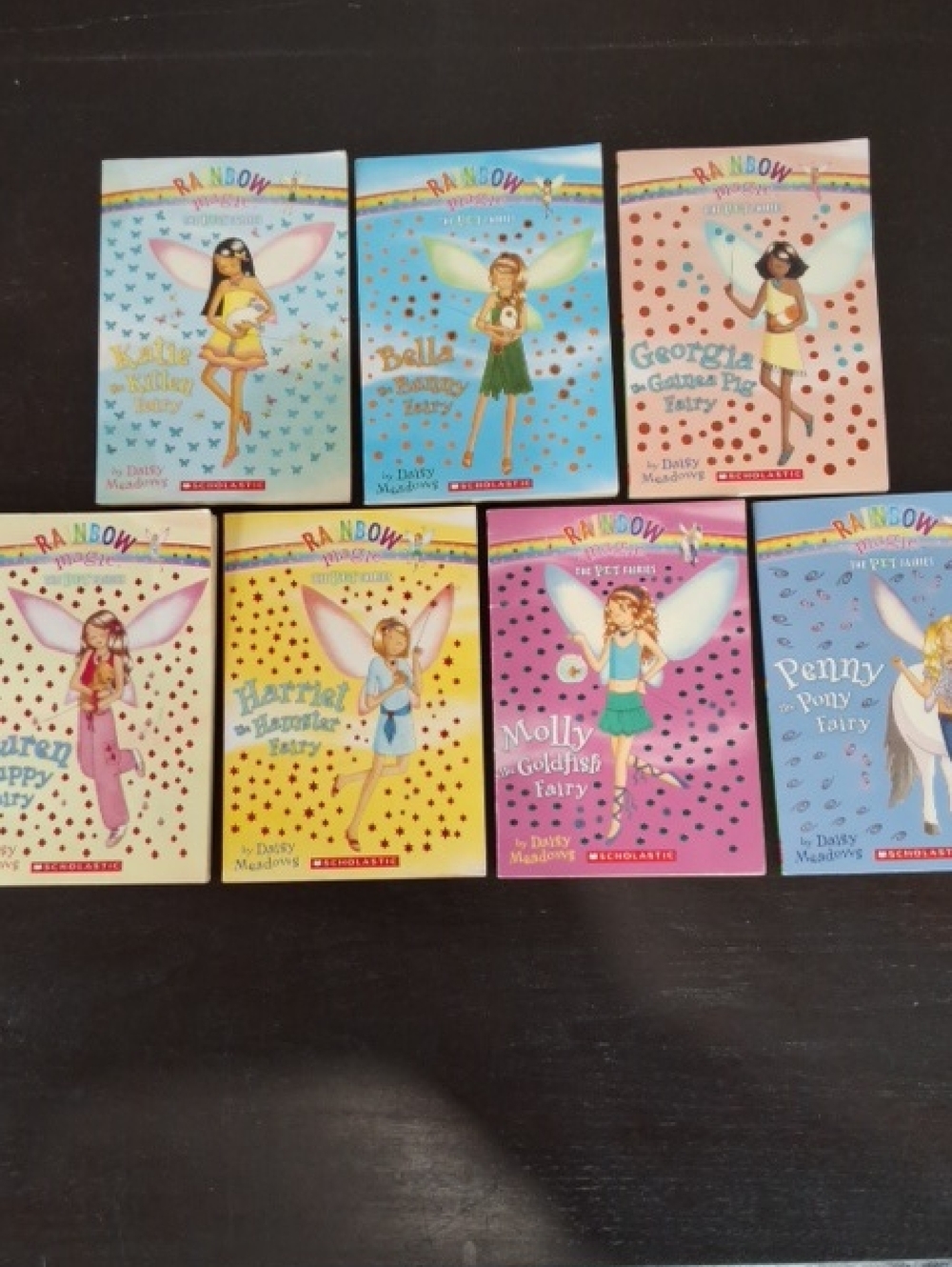 Rainbow Magic Fairy Book Set - Pet Fairies Set of 7